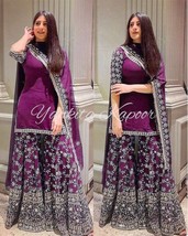 Festival Special Sharara Suit, Bridal Salwar Suit, Party wear Suit Punja... - $85.85