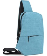 Sling Bag  Shoulder Backpack Chest Bag Crossbody Daypack in Blue NEW - £14.58 GBP
