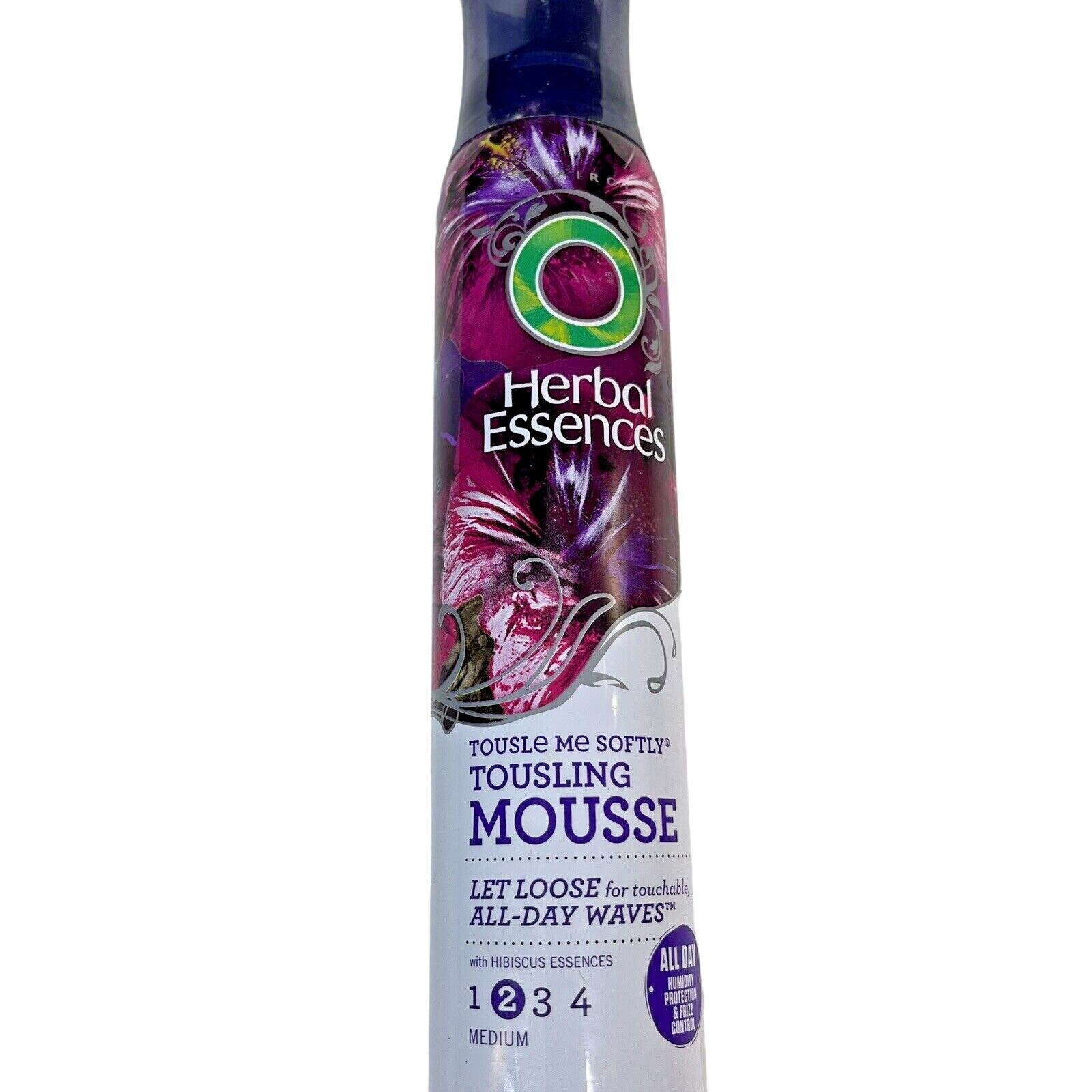 Herbal Essences Clairol Tousle Me Softly Medium Hold Level 2 Mousse 6.8 OZ - $27.95