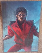 Michael Jackson Zombie Thriller Glossy Art Print 11 x 17 In Hard Plastic Sleeve - £19.79 GBP