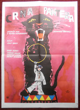 1966 Original Movie Poster Schwarze Panther Josef Mach Waller Laszar Sch... - $99.44