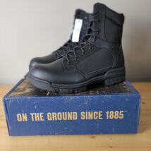 Bates Tac Sport 8 Inch Zip Soft Toe Black Size 11 E24800 New Tactical Ou... - $53.45