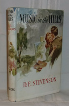D.E. Stevenson Music In The Hills First Edition 1950 English Novel - £38.84 GBP