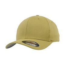 Flexfit WOOLY COMBED CAP, Unisex, Flexfit Wooly Combed, curry, XXL  - $41.00