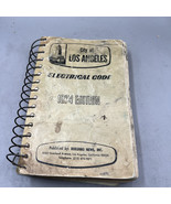 City of Los Angeles Electrical Code Vintage 1974 Complete in Spiral Binder - €25,41 EUR