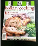 Holiday Cooking with America&#39;s Top Chefs Magazine 2006 Menus to Celebrate - $9.85