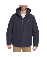 Tommy Hilfiger Men's 3-in-1 Jacket Midweight Coat Lined Zip Pockets S-XXL - $79.97