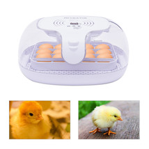 16 Eggs Incubator Digital Hatcher Chicken Egg Automatic Turner Turning Humidity - £69.53 GBP