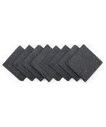 Trademark Innovations Slate Drink Coasters - Set of 8 - 4&quot; x 4&quot; - £22.18 GBP