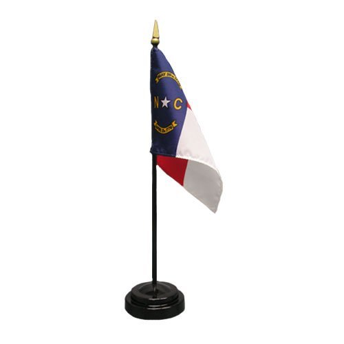 North Carolina Flag 4X6 Inch Mounted E Gloss - $8.40