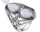 Moonstone rings women s 925 sterling silver jewelry ring vintage anniversary party thumb155 crop