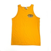 Vintage Alstyle Hawaii Hang Loose Mens Sz Large Yellow Tank Top 1990s Shirt Flaw - £44.15 GBP