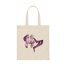 Baby Cupid and Horse Canvas Tote Bag - £13.58 GBP