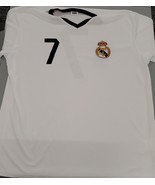 Real Madrid Football Soccer Jersey Shirt Ronaldo White #7 XL - £31.13 GBP
