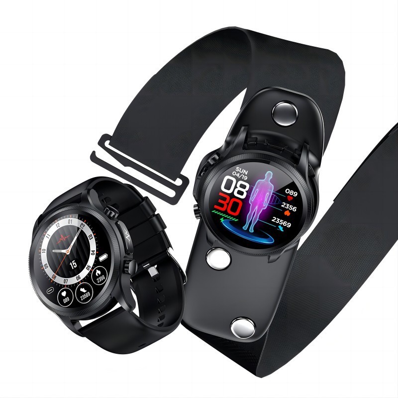 Smart Watch E400 Non-Invasive Blood Glucose Meter Ecg Ppg Body Temperature Heart