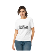 Women’s Organic Ribbed Neck T-Shirt – Motherhood (White) - $54.99