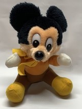 Walt Disney Mickey&#39;s Christmas Carol Mickey Mouse Plush Stuffed Animal V... - £11.41 GBP