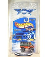 2001 Hot Wheels Final Run 1/12 MERCEDES-BENZ UNIMOG Green-Orange w/Lette... - $12.85