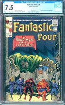 Fantastic Four #39 (1965) CGC 7.5 - O/w to white pages; Dr. Doom &amp; Dared... - £313.36 GBP