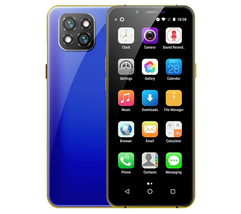 SOYES X60 3gb 64gb Quad Core 3.46" Face Id Dual Sim Android 4G Smartphone Blue - $169.99