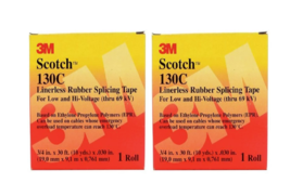 3M Scotch Splicing Tape Electrical Linerless Rubber 3/4 Inch x 30 Ft 2 Pack - £33.53 GBP