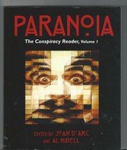 Paranoia:Conspiracy Reader Volume 1 By Joan D&#39;arc &amp; Al Hidell 1st Edition 2010 - £36.19 GBP