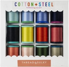 Sulky Cotton + Steel Thread Collection 50wt 660yd  - £53.96 GBP