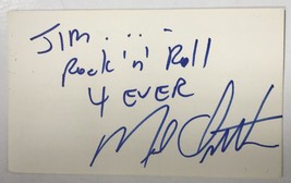 Michael Ontkean Signed Autographed Vintage 3x5 Index Card - $12.99