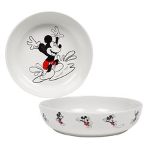 Set Of 4 New Disney Mickey Mouse Splash Pastas Snacks Dinner Plate Bowl - $44.54