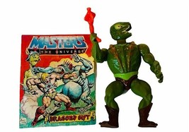 Cobra Khan Snakemen Masters Universe vtg MOTU figure Mattel Comic Complete gun - $69.25