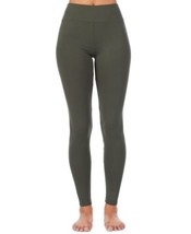 Cuddl Duds Womens Softwear with Stretch High-Waist Leggings, Small, Hunter Green - £23.74 GBP