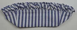 Longaberger 1997 Sweet Treats Basket Liner Blue Ticking Fabric Accessory... - £8.44 GBP