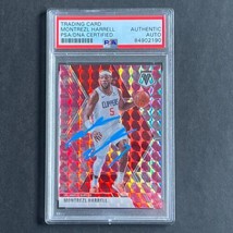 2019-20 Panini Mosaic #98 Montrezl Harrell Signed Card AUTO PSA Slabbed Clippers - £55.94 GBP