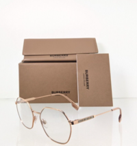 Brand New Authentic Burberry Eyeglasses BE 1350 1337 Rose Gold 54mm Frame 1350 - £102.86 GBP