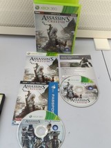 MicroSoft Xbox 360 Assassin’s Creed 3 Tested Complete With Manual - £5.48 GBP