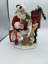 Dept. 56 Possible Dreams Santa Special Handling Required Mailbox Bulldog Cat HTF - £51.42 GBP