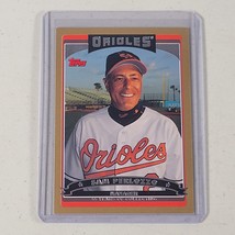 Sam Perlozzo Baltimore Orioles Manager Gold Card #593 0746/2006 2006 Topps - $10.72