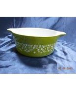 Pyrex Spring Blossom / Crazy Daisy Green Cinderella Casserole Baking Dis... - €28,08 EUR