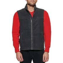 Tommy Hilfiger Men&#39;s Polar Fleece Vest, charcoal, Large - $1,191.98 MXN
