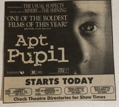 Apt Pupil Vintage Movie Print Ad Brad Renfro TPA10 - £4.66 GBP