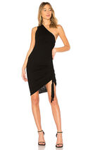 NWT Alexander Wang Merino Wool One Shoulder Ruched Sweater Dress S - $139.35 CAD