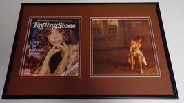 Carly Simon Framed 12x18 Rolling Stone &amp; Boys in the Trees Cover Display - $69.29