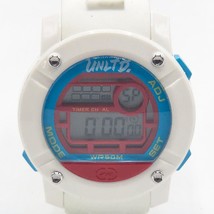 Marc Ecko Unltd White Silicon Parlay Large Face Digital Watch - £48.32 GBP