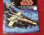 Star Wars Luke Skywalkers Activity Book First Printing VTG 1979 Children... - $6.44