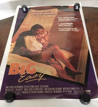 The Big Easy Movie 1987 HBO Video Poster Rolled Dennis Quad Ellen Barkin LOCAL - £11.21 GBP