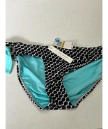 Bleu By Rod Beattie Swim Bikini Bottoms Black Polka Dot Size 14 NWT - $34.65