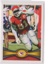 Tamba Hall Kansas City Chiefs Linebacker 2012 Topps Card # 41 Near Mint - £1.41 GBP