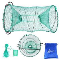 Fishing Bait Trap 1Pcs Portable Crawfish Shrimp Net Collapsible Fish Cag... - $38.50 CAD