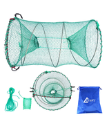 Fishing Bait Trap 1Pcs Portable Crawfish Shrimp Net Collapsible Fish Cag... - $38.50 CAD