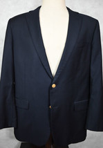 PRISTINE Brooks Brothers Madison Navy Blue Wool Blazer Sport Coat 46L BB... - £143.35 GBP